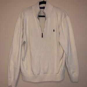 Cream Ralph Lauren Pullover Sweater